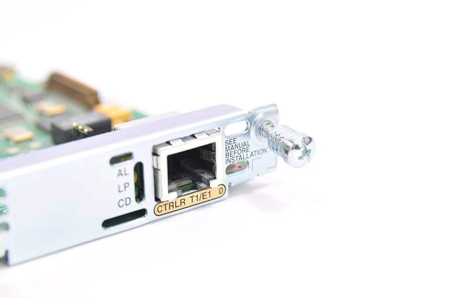 PC周辺機器 CISCO 1-Port RJ-48 Multiflex Trunk - E1 VWIC-1MFT-E1= cm3dmju Amazon.com: Cisco VWIC2-1MFT-T1/E1 Multiflex Trunk Voice WAN